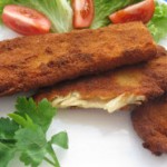 Schnitzel für Vegetarier, welches wie Schnitzel schmeckt