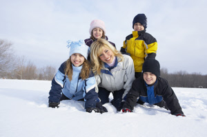 Foto-Shooting Familie