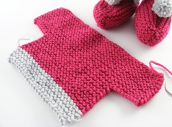 Strickanleitung Fur Baby Schuhe Getestet Pinkies