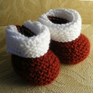 Babyschuhe: Baby-Santa