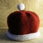 Strickanleitung: Baby-Santa-Mütze