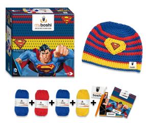 Coole Beanie Superhelden-Häkelsets von MyBoshi 