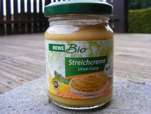 Streichcreme Linse-Curry von Rewe