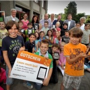 Die Gebrüder-Grimm-Schule in Moers gewann den vom Amazon Logistikzentrum Rheinberg initiierten Wettbewerb im Jahr 2013.