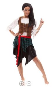 Piratenkostüm: Pirantenbraut Liz