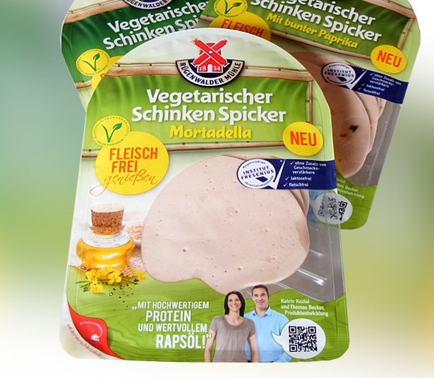 Rügenwalder vegetarischer Wurst - Mortadella