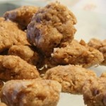 Huhn und Kleie Hunde Leckerlis selber Backen