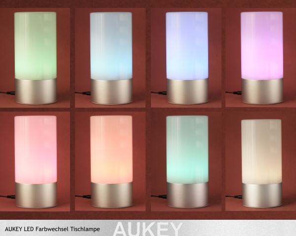 AUKEY LED Farbwechsel Lampe