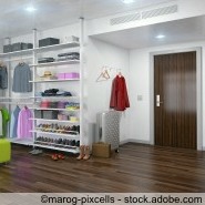 Ankleideraum - begehbarer Kleiderschrank - Ankleidezimmer - interior