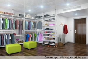 Ankleideraum - begehbarer Kleiderschrank - Ankleidezimmer - interior