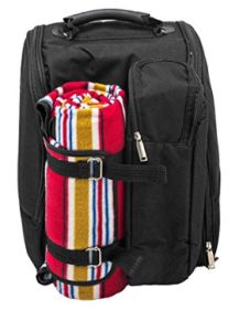 Diabolo, toller Picknick Rucksack für 2 Personen mit Picknickdecke