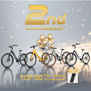 MyeBikes jubilaeum rabatt aktion