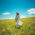 Frau kleid sommer